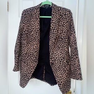 Leopard Print Blazer from EXPRESS